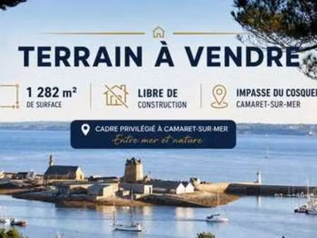 vente terrain à camaret-sur-mer (29570) : à vendre / camaret-sur-mer