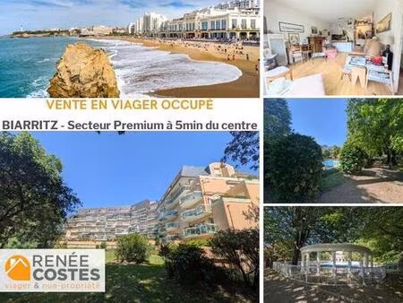 viager occupé - h69 ans - biarritz (64200)