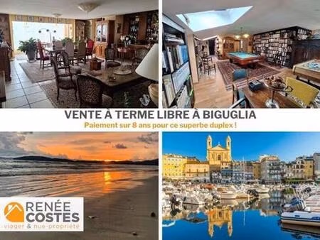 vente à terme libre sur 96 mois - biguglia (20620)