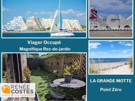 viager occupé - f85 ans - la grande motte (34280)