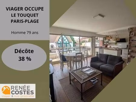 viager occupé - h78 ans - le touquet paris plage (62520)