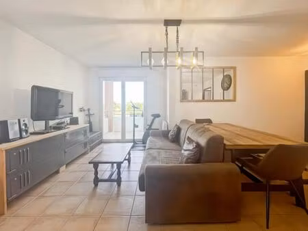 appartement t3 avec terrasse  piscine et salle de sport – résidence sécurisée à nègrepelis