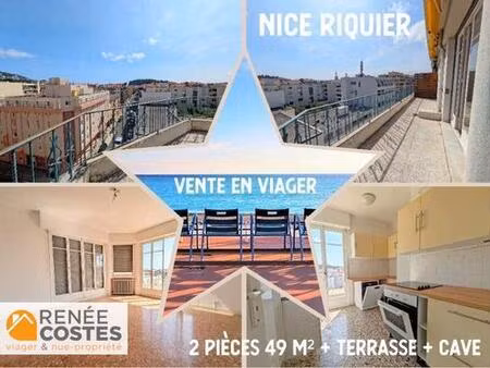 viager occupé - h80 ans - nice (06300)