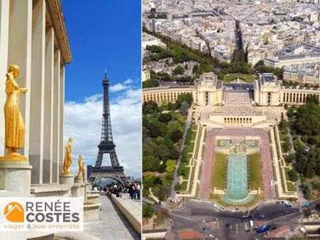 viager occupé - f98 ans - paris (75016)