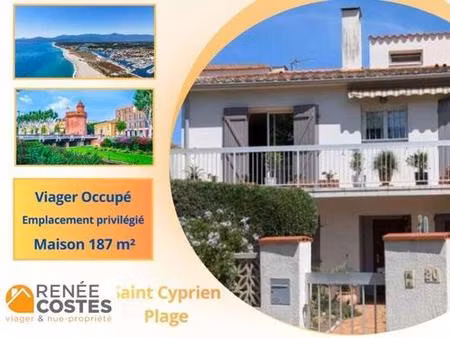 viager occupé - h79 ans - st cyprien (66750)