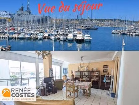 vente en nue propriété - f96 ans - toulon (83000)