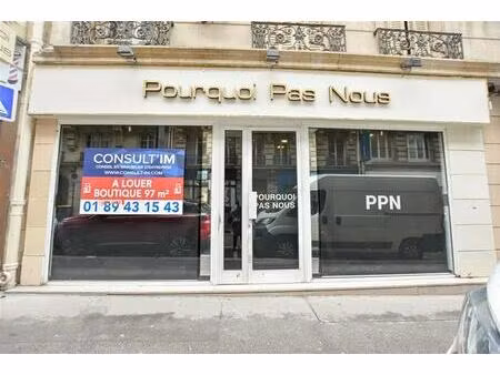 location commerce paris 75002 98m²