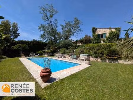 viager occupé - f88-h83 ans - mougins (06250)