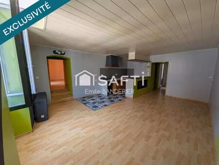 appartement 4 pièces – 75 m² – orgelet centre