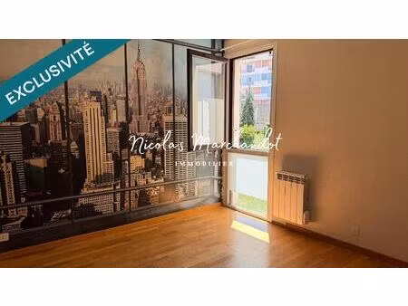 t3 63m2 lumineux avec loggia et parking