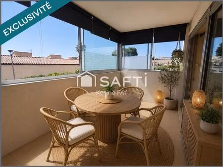 studio avec grande loggia  secteur plage – canet plage