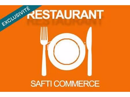 fonds de commerce de restauration vue mer  très bon ca