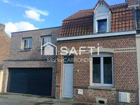 maison de 4 chambres avec jardin et garage situee a bellaing