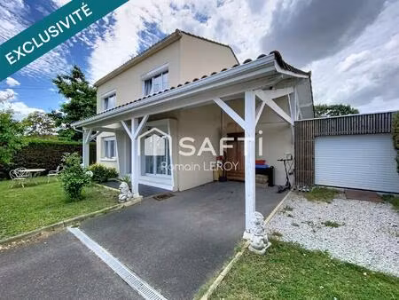 maison familiale rénovée avec piscine et dépendance à carbon-blanc