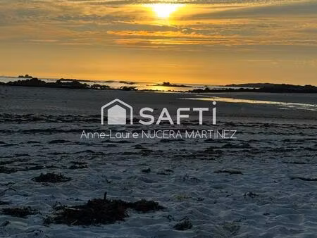 rare à sainte-marguerite landeda : ensemble immobilier de 2 maisons