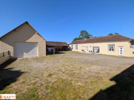 maison de plain-pied de 140 m² avec grand garage – coeur du perche