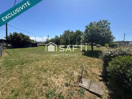 terrain constructible viabilisé à vendre