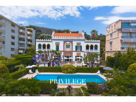 cannes villa belle rive  propriété historique d'exception