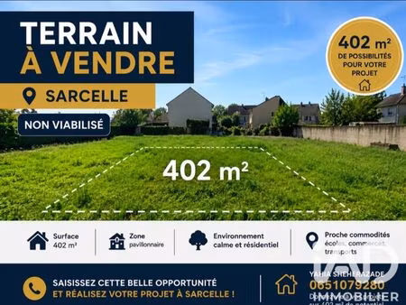 terrain à bâtir à sarcelles (95200)
