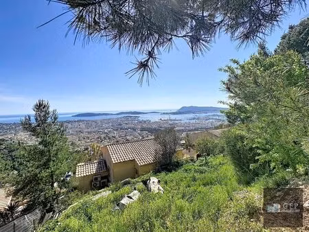 vue mer panoramique exceptionnelle - maison dominante sur le faron à toulon