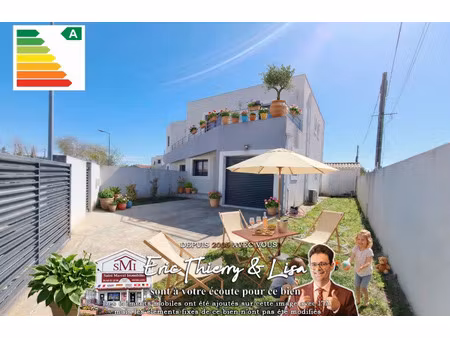 maison moderne t6 économique (dpe a) avec garage sur st marc