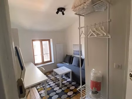 studio meublé à vendre à nancy 13m2