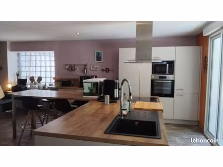 maison familiale rénovée 180 m² – 5 chambres – jardin – arches
