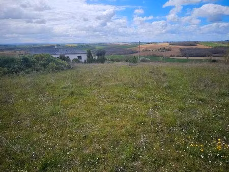 terrain 900m2 vue pyrénées
