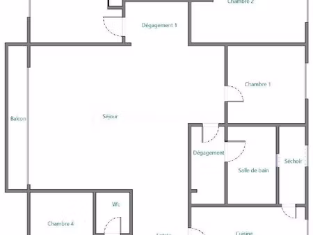 appartement de 92 33 m² à meudon