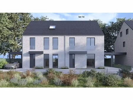 halfvrijstaande nieuwbouwwoning gelegen op een perceel van 2a57ca op een gunstige locatie 
