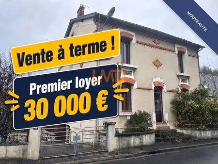 vente à terme maison decazeville aveyron