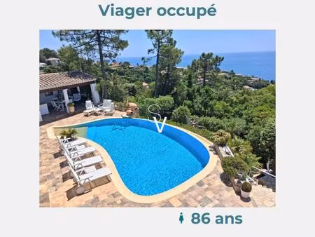 viager occupé - maison t5 de 177 m2 avec garage fermé - madame 86 ans
