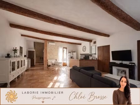 maison de village t5 de 179m2 de 3 niveaux avec terrasse et son coin cuisine d'ete