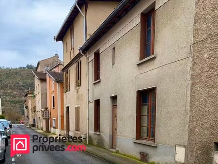 vente maison de ville centre de cahors  2 chambres  55 m2 avec cave