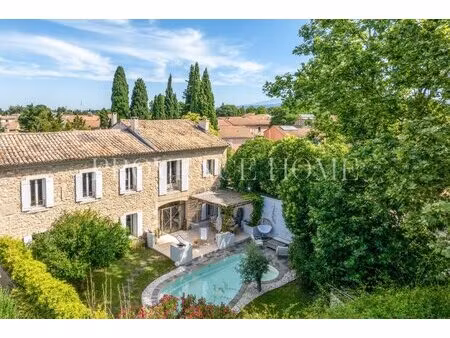 a vendre authentique mas de ville rénové avec piscine à cavaillon  luberon provence