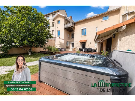 beau duplex de + 180m2 avec terrain de 400m2 sur st chamond