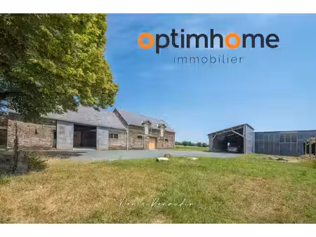 ensemble en pierre à rénover – 340 m² de potentiel habitable – hangar 223 m² – terrain 3 1