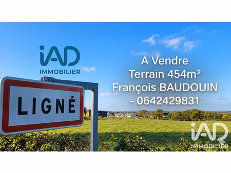 vente terrain 454 m²