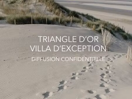 maison d’architecte à le touquet-paris-plage (62520)