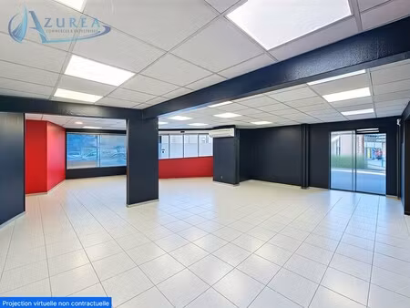 location commerce nice 06300 150m²