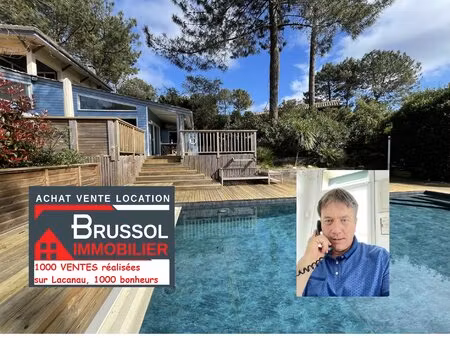 a vendre maison avec piscine lacanau ocean  à vendre  forêt  lacanau-océan  agence...