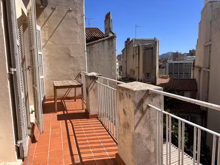 vente appartement 2 pièces 62m2 marseille 1er (13001) - 255000 € - surface privée