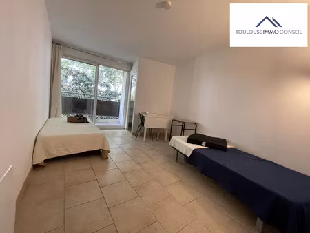 location appartement 1 pièce 26 m² à toulouse (31400)