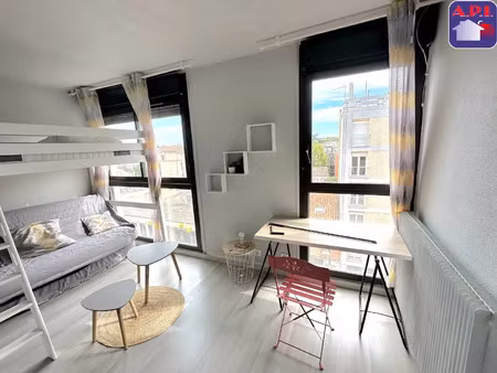vente appartement 1 pièce 26 m² toulouse (31400)