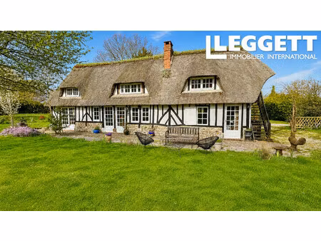 achat maison 8 pièces 185m² st leger de rotes 27300