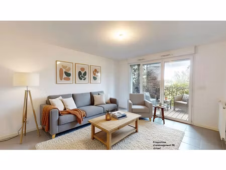 vente appartement 3 pièces 65 m² saint-orens-de-gameville (31650)