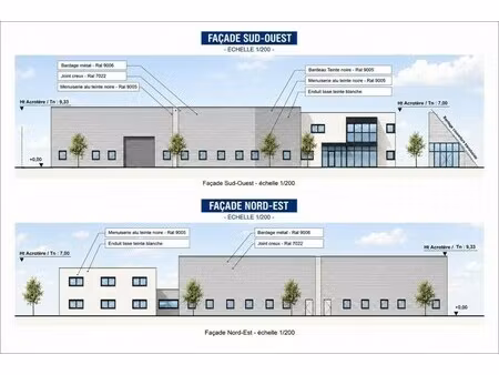 location local d’activités toulouse 31100 1269m²