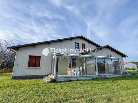 maison t6 mondonville avec annexe (39m2) jardin. garage et climatisation