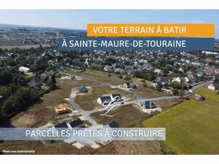 vente terrain à sainte-maure-de-touraine (37800) : à vendre / 522m² sainte-maure-de-tourai