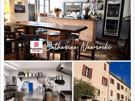 ensemble immobilier de 338 m² ancien hôtel-restaurant et maison de caractère 285000